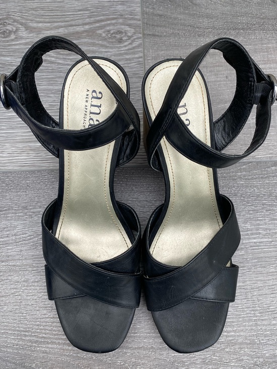 a.n.a Shoes - a.n.a Women’s Black Slingback Heels Size 7.5